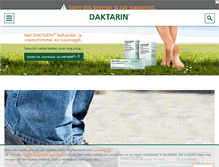 Tablet Screenshot of daktarin.nl